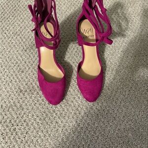 Impo Fuchsia Heeled Sandals
